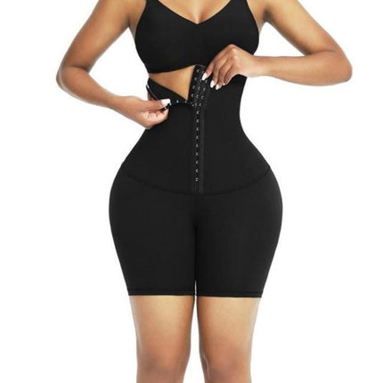 Hooks & Closure Corset Short Waist Trainer