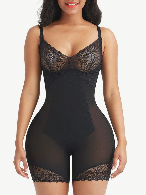 Lace Bodysuit Tummy Shaping Shapewear