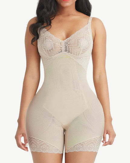 Lace Bodysuit Tummy Shaping Shapewear