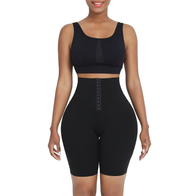 Hooks & Closure Corset Short Waist Trainer