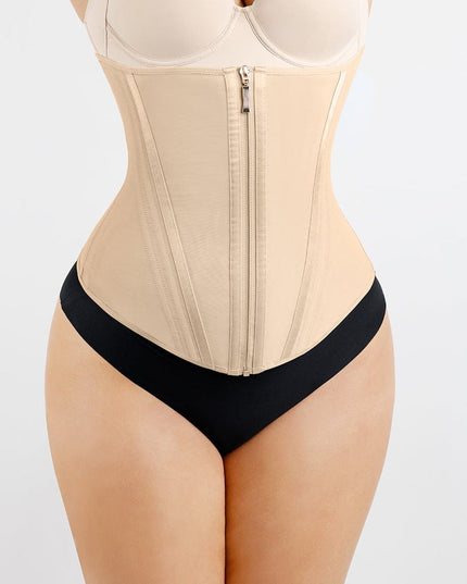 Waist Trainer with 15 Built-in Steel Bone