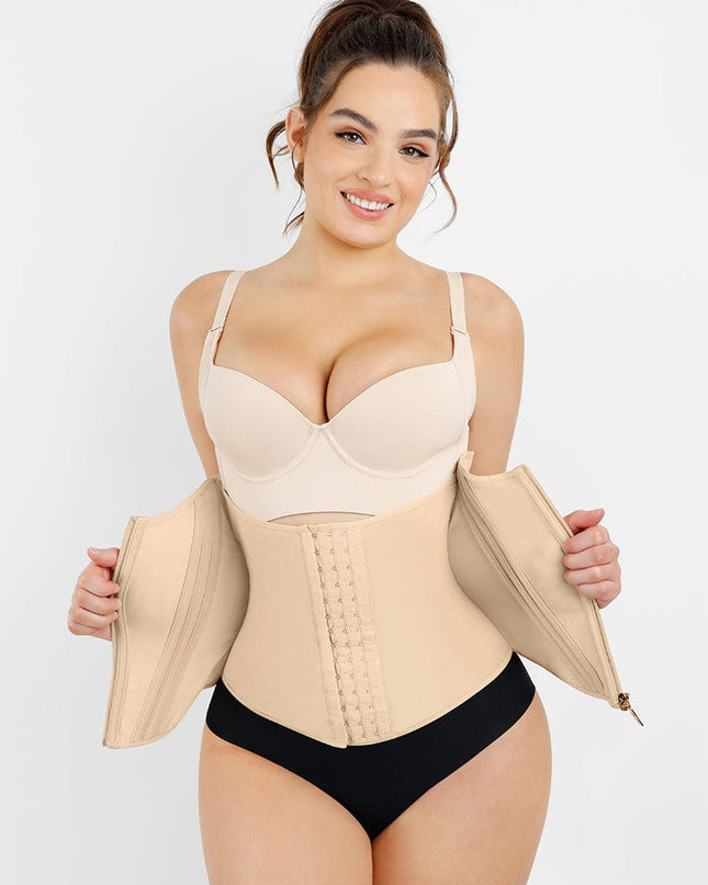 Waist Trainer with 15 Built-in Steel Bone