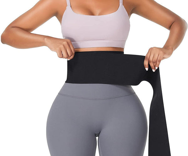 Compression Snatch Me Up Bandage Tummy Wrap Waist Trimmer with Lumbar –  ElleWaisted